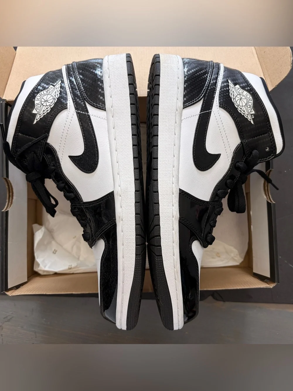 Air Jordan 1 Mid SE All Star Carbon Fiber DD1649-001 Men’s 10.5 OG Box